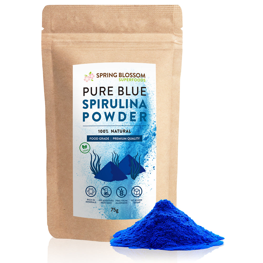 5-75g Pure Blue Spirulina Powder (Phycocyanin)