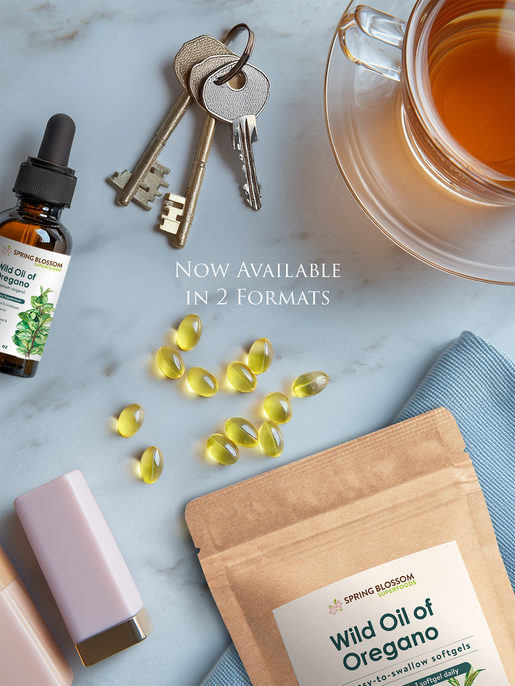 Wild Oil of Oregano Softgel Capsules (92% Carvacrol) x 200