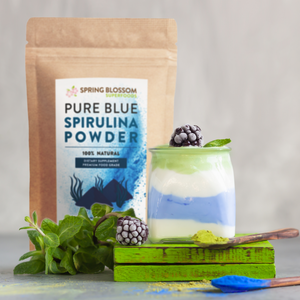 5-75g Pure Blue Spirulina Powder (Phycocyanin) - Spring Blossom Superfoods